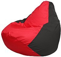 Кресло мешок Flagman бескаркасное кресло груша макси г2 1 232 красный черный купить по лучшей цене