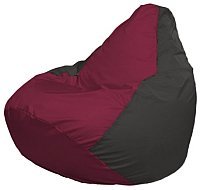 Кресло мешок Flagman бескаркасное кресло груша макси г2 1 300 бордовый темно серый купить по лучшей цене