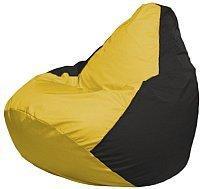 Кресло мешок Flagman бескаркасное кресло груша макси г2 1 245 желтый черный купить по лучшей цене
