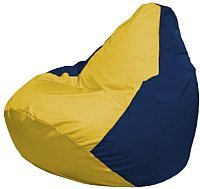 Кресло мешок Flagman бескаркасное кресло груша макси г2 1 248 желтый темно синий купить по лучшей цене