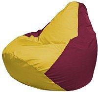 Кресло мешок Flagman бескаркасное кресло груша макси г2 1 265 желтый бордовый купить по лучшей цене
