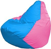 Кресло мешок Flagman бескаркасное кресло груша макси г2 1 277 голубой розовый купить по лучшей цене