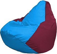 Кресло мешок Flagman бескаркасное кресло груша макси г2 1 281 голубой бордовый купить по лучшей цене