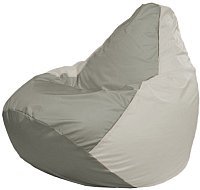 Кресло мешок Flagman бескаркасное кресло груша макси г2 1 334 серый белый купить по лучшей цене