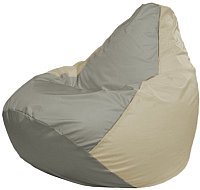 Кресло мешок Flagman бескаркасное кресло груша макси г2 1 344 серый светло бежевый купить по лучшей цене