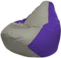 Кресло мешок Flagman бескаркасное кресло груша макси г2 1 352 серый фиолетовый купить по лучшей цене