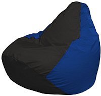 Кресло мешок Flagman бескаркасное кресло груша макси г2 1 408 черный синий купить по лучшей цене