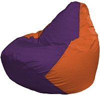 Кресло мешок Flagman бескаркасное кресло груша мега г3 1 33 фиолетовый оранжевый купить по лучшей цене
