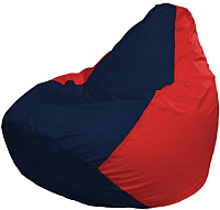 Кресло мешок Flagman бескаркасное кресло груша мега г3 1 46 темно синий красный купить по лучшей цене