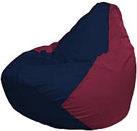 Кресло мешок Flagman бескаркасное кресло груша мега г3 1 49 темно синий бордовый купить по лучшей цене