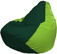 Кресло мешок Flagman бескаркасное кресло груша мега г3 1 63 темно зеленый салатовый купить по лучшей цене