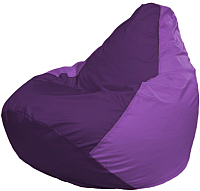 Кресло мешок Flagman бескаркасное кресло груша мега г3 1 71 фиолетовый сиреневый купить по лучшей цене