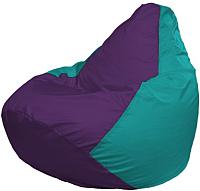 Кресло мешок Flagman бескаркасное кресло груша мега г3 1 75 фиолетовый бирюзовый купить по лучшей цене