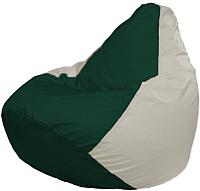 Кресло мешок Flagman бескаркасное кресло груша мега г3 1 76 темно зеленый белый купить по лучшей цене