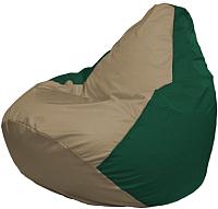 Кресло мешок Flagman бескаркасное кресло груша мега г3 1 83 темно бежевы зеленый купить по лучшей цене