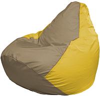 Кресло мешок Flagman бескаркасное кресло груша мега г3 1 95 темно бежевы желтый купить по лучшей цене