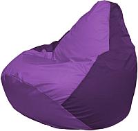 Кресло мешок Flagman бескаркасное кресло груша мега г3 1 102 сиреневый фиолетовый купить по лучшей цене