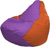 Кресло мешок Flagman бескаркасное кресло груша мега г3 1 110 сиреневый оранжевый купить по лучшей цене