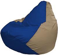 Кресло мешок Flagman бескаркасное кресло груша мега г3 1 114 синий темно бежевый купить по лучшей цене