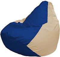 Кресло мешок Flagman бескаркасное кресло груша мега г3 1 121 синий светло бежевый купить по лучшей цене