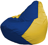 Кресло мешок Flagman бескаркасное кресло груша мега г3 1 128 синий желтый купить по лучшей цене