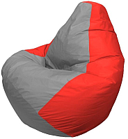Кресло мешок Flagman бескаркасное кресло груша макси г2 1 332 серый красный купить по лучшей цене