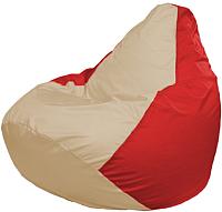 Кресло мешок Flagman бескаркасное кресло груша мега г3 1 145 светло бежевый красный купить по лучшей цене