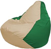Кресло мешок Flagman бескаркасное кресло груша мега г3 1 147 светло бежевый зеленый купить по лучшей цене