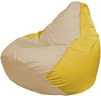 Кресло мешок Flagman бескаркасное кресло груша мега г3 1 148 светло бежевый желтый купить по лучшей цене