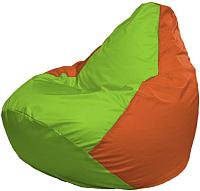 Кресло мешок Flagman бескаркасное кресло груша мега г3 1 163 салатовый оранжевый купить по лучшей цене
