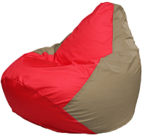 Кресло мешок Flagman бескаркасное кресло груша мега г3 1 171 красный темно бежевый купить по лучшей цене