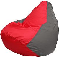 Кресло мешок Flagman бескаркасное кресло груша мега г3 1 173 красный серый купить по лучшей цене