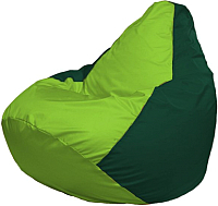 Кресло мешок Flagman бескаркасное кресло груша мега г3 1 185 салатовый темно зеленый купить по лучшей цене
