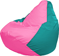Кресло мешок Flagman бескаркасное кресло груша мега г3 1 204 розовый бирюзовый купить по лучшей цене