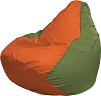 Кресло мешок Flagman бескаркасное кресло груша мега г3 1 216 оранжевый оливковый купить по лучшей цене