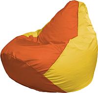 Кресло мешок Flagman бескаркасное кресло груша мега г3 1 219 оранжевый желтый купить по лучшей цене