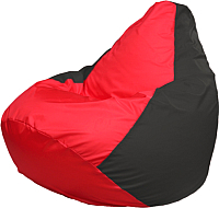 Кресло мешок Flagman бескаркасное кресло груша мега г3 1 232 красный черный купить по лучшей цене