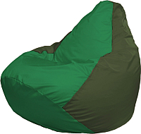 Кресло мешок Flagman бескаркасное кресло груша мега г3 1 236 зеленый темно оливковый купить по лучшей цене