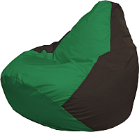 Кресло мешок Flagman бескаркасное кресло груша мега г3 1 242 зеленый коричневый купить по лучшей цене