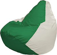 Кресло мешок Flagman бескаркасное кресло груша мега г3 1 244 зеленый белый купить по лучшей цене