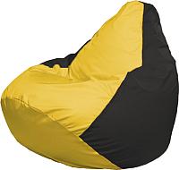 Кресло мешок Flagman бескаркасное кресло груша мега г3 1 245 желтый черный купить по лучшей цене