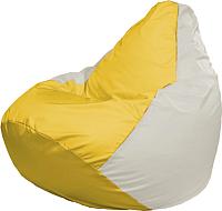 Кресло мешок Flagman бескаркасное кресло груша мега г3 1 266 желтый белый купить по лучшей цене