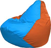 Кресло мешок Flagman бескаркасное кресло груша мега г3 1 278 голубой оранжевый купить по лучшей цене