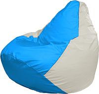 Кресло мешок Flagman бескаркасное кресло груша мега г3 1 282 голубой белый купить по лучшей цене