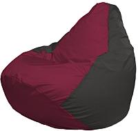 Кресло мешок Flagman бескаркасное кресло груша мега г3 1 300 бордовый темно серый купить по лучшей цене
