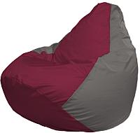 Кресло мешок Flagman бескаркасное кресло груша мега г3 1 303 бордовый серый купить по лучшей цене