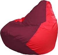 Кресло мешок Flagman бескаркасное кресло груша мега г3 1 308 бордовый красный купить по лучшей цене