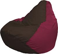 Кресло мешок Flagman бескаркасное кресло груша мега г3 1 318 коричневый бордовый купить по лучшей цене