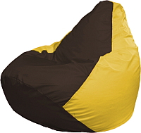 Кресло мешок Flagman бескаркасное кресло груша мега г3 1 320 коричневый желтый купить по лучшей цене