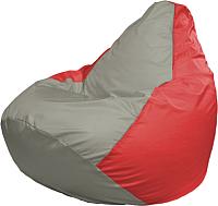 Кресло мешок Flagman бескаркасное кресло груша мега г3 1 332 серый красный купить по лучшей цене